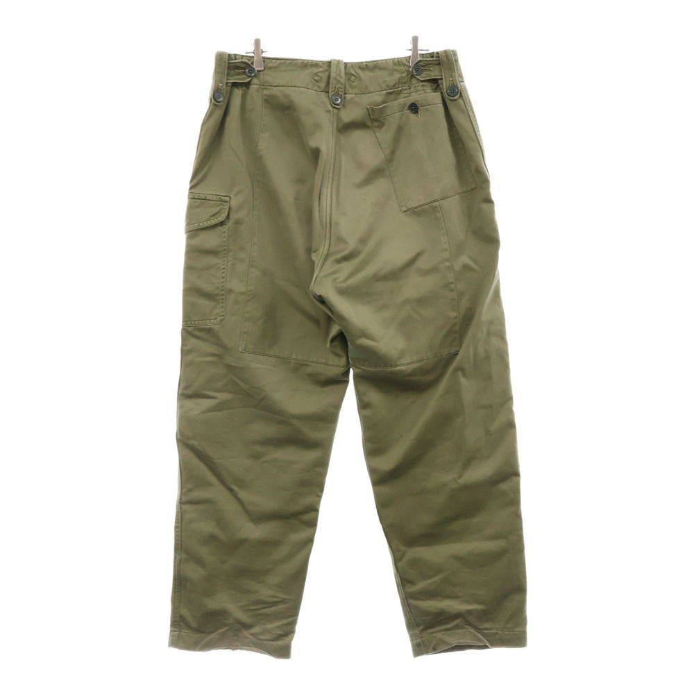 VINTAGE(ヴィンテージ) 60s P1960 PETTERN BRITISH ARMY イギリス軍 カーゴパンツ カーキ FLASHファスナー