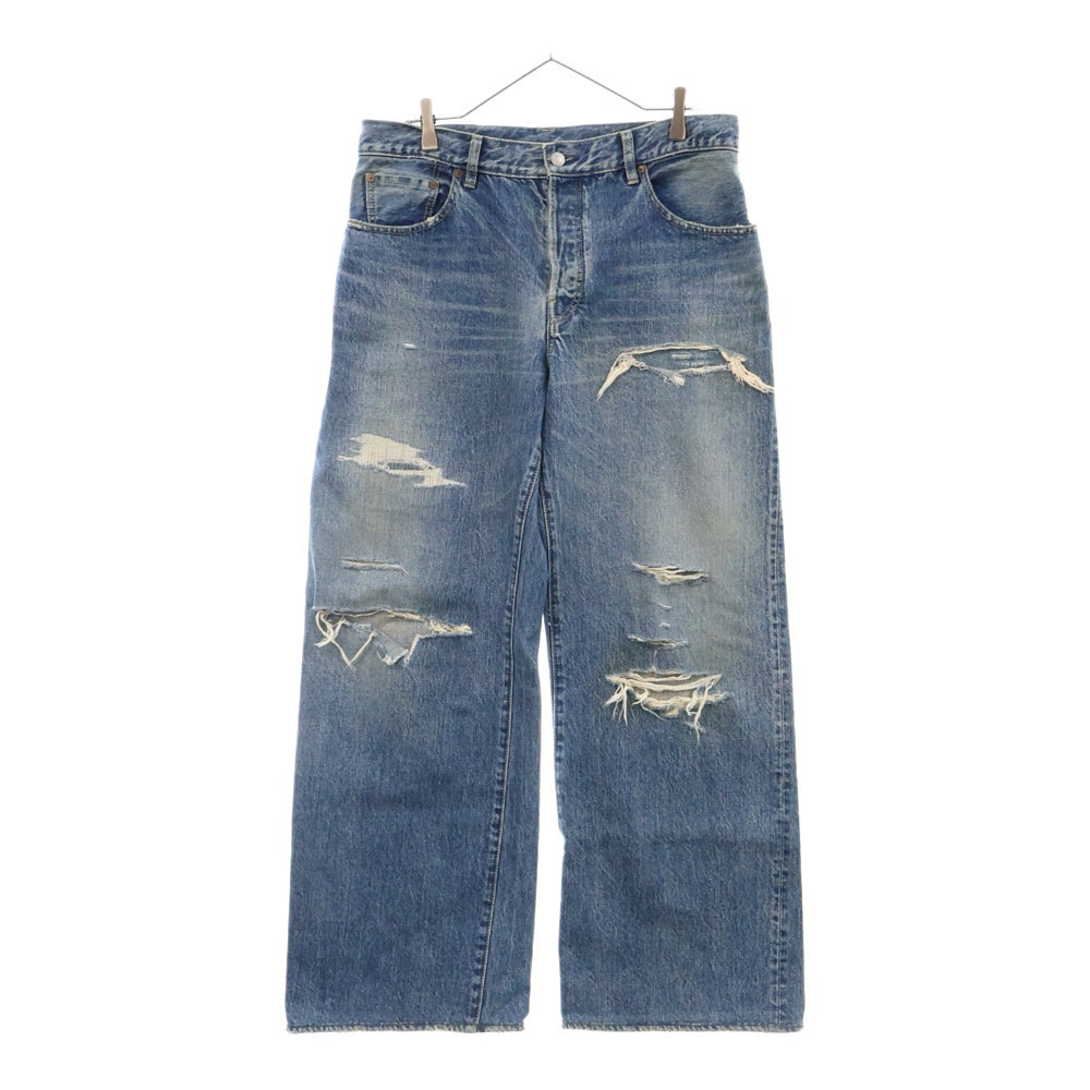 MINEDENIM(マインデニム) W.Straight 5pocket USS ワイド