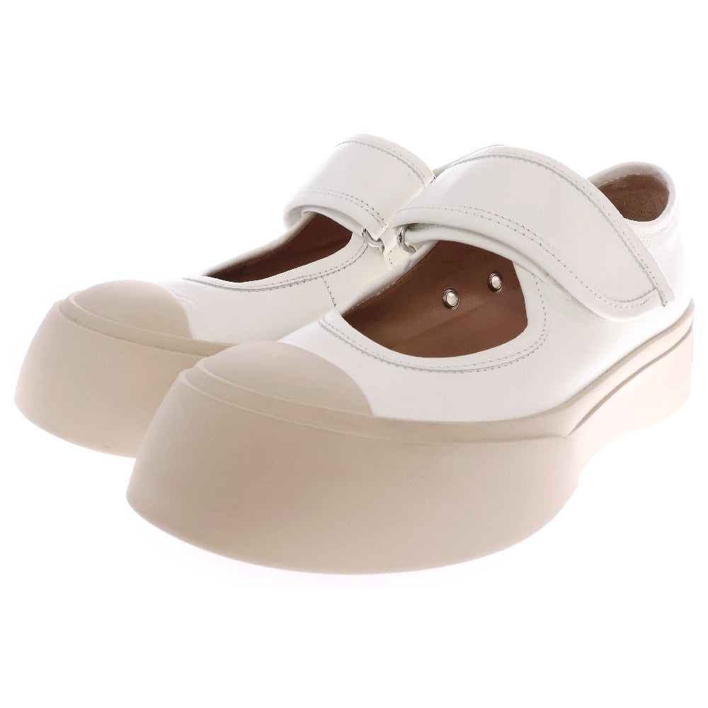 MARNI(マルニ) Sneaker Nappa ナッパ ベルト ローカットスニーカー ホワイト SNZW003120