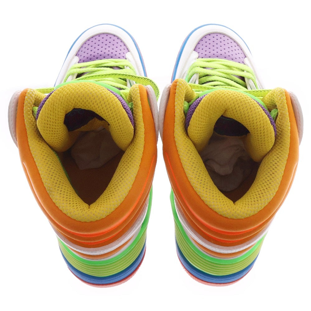 GUCCI(グッチ) Basket Sneakers インターロッキングGGロゴ バスケット ハイカットスニーカー マルチカラー 6613102SH809062