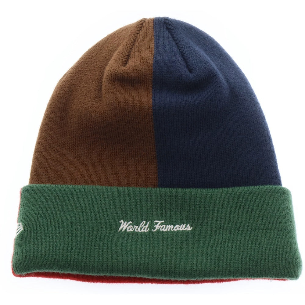 SUPREME(シュプリーム) 24AW×New Era ニューエラ Box Logo Beanie マルチカラーボックスロゴ刺繍ニットビーニー 帽子