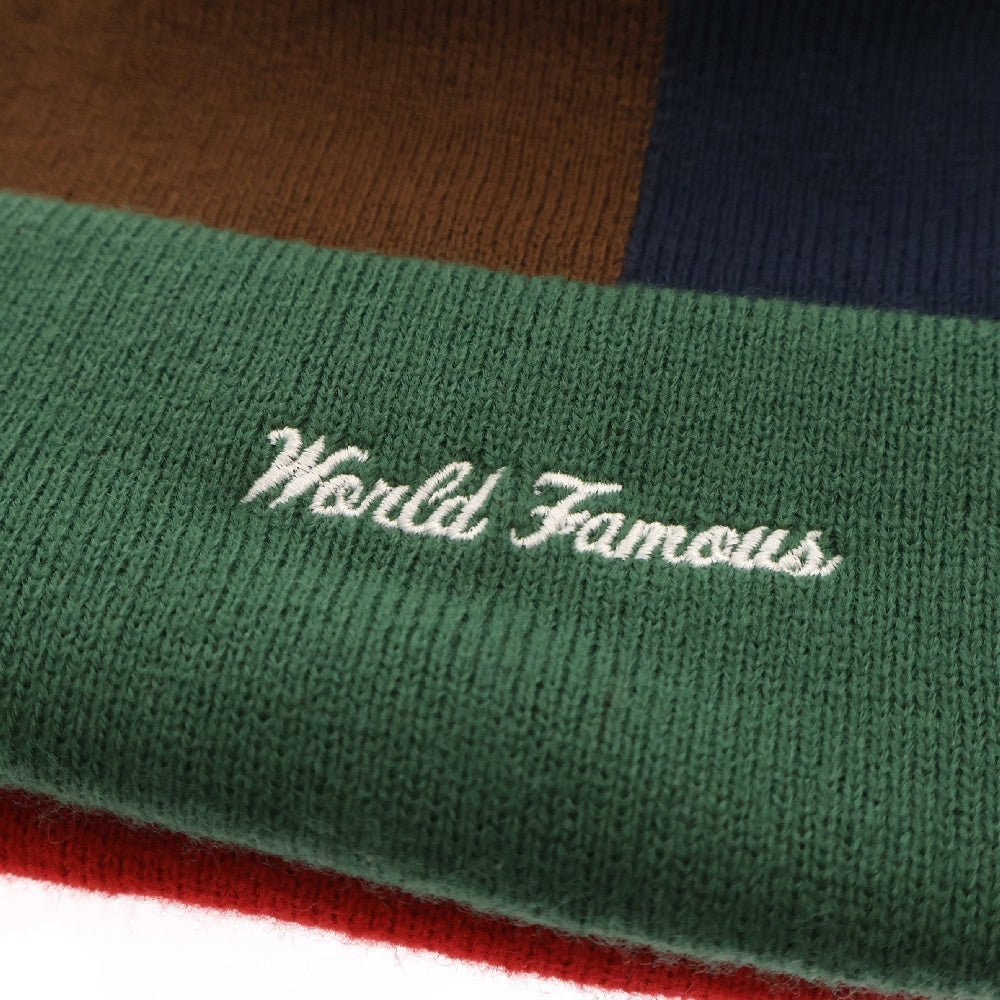 SUPREME(シュプリーム) 24AW×New Era ニューエラ Box Logo Beanie マルチカラーボックスロゴ刺繍ニットビーニー 帽子