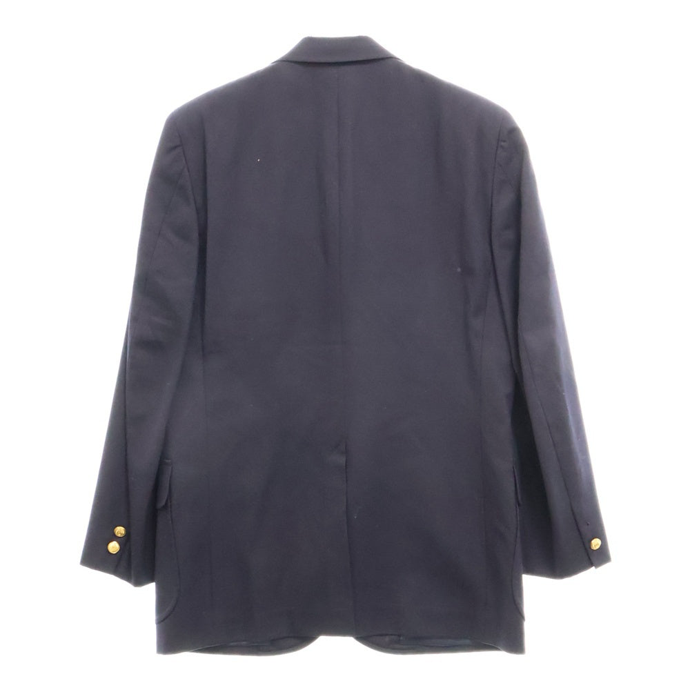 BROOKS BROTHERS(ブルックス ブラザーズ) 3B 金ボタン ウール シングル ブレザー テーラードジャケット ネイビー