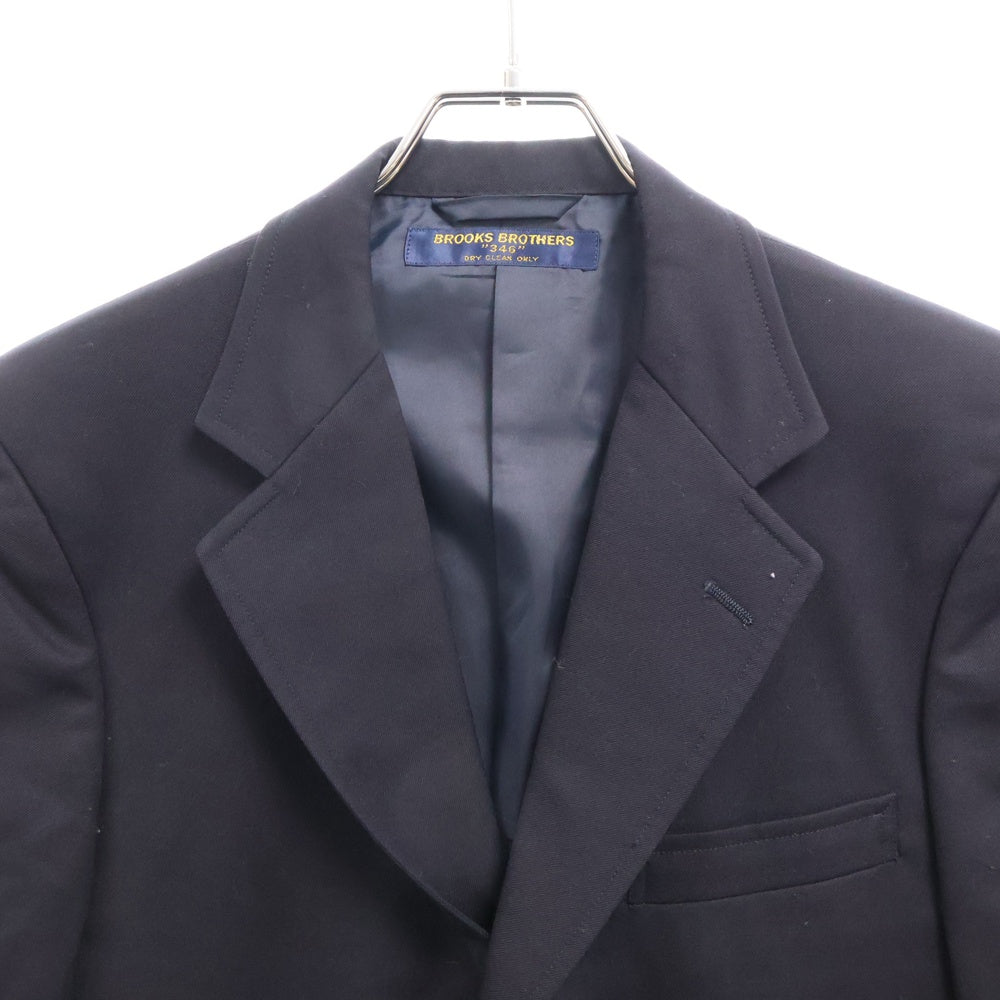 BROOKS BROTHERS(ブルックス ブラザーズ) 3B 金ボタン ウール シングル ブレザー テーラードジャケット ネイビー