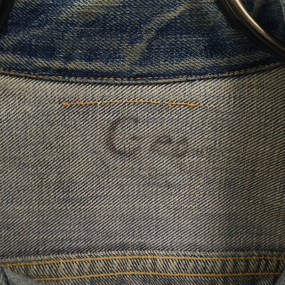 Levi's(リーバイス) VINTAGE 50s 507BXX ヴィンテージ セカンド Gジャン デニムジャケット 両面タブ BIGE インディゴ キッズ