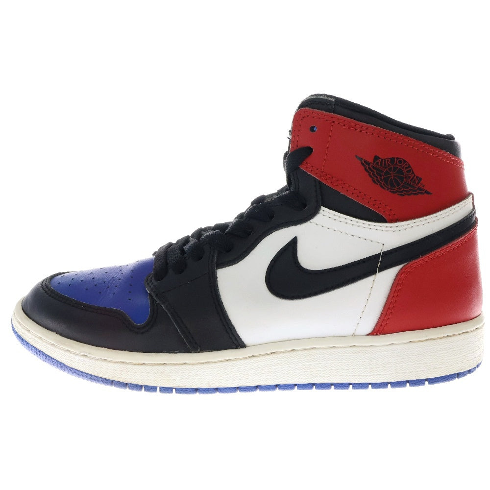 NIKE(ナイキ) AIR JORDAN 1 RETRO HIGH OG BG TOP3 エアジョーダン1トップ3 ハイカットスニーカー マルチ US6Y/24cm 575441-026 レディース
