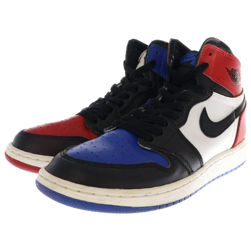 NIKE(ナイキ) AIR JORDAN 1 RETRO HIGH OG BG TOP3 エアジョーダン1トップ3 ハイカットスニーカー マルチ US6Y/24cm 575441-026 レディース
