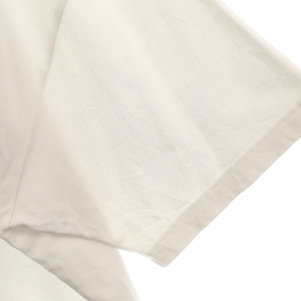 DESCENDANT(ディセンダント) 24SS OTL ORGANIC COTTON SS バックロゴプリント 半袖Tシャツ カットソー ホワイト 241ATDS-CSM04