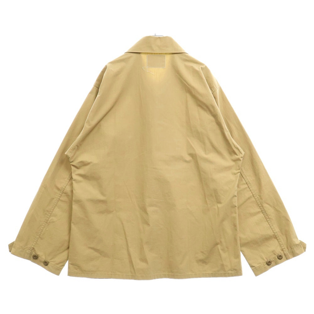 WTAPS(ダブルタップス) 21SS ミル マルチポケット ロングスリーブ 長袖シャツジャケット ベージュ WVDT-SHM01