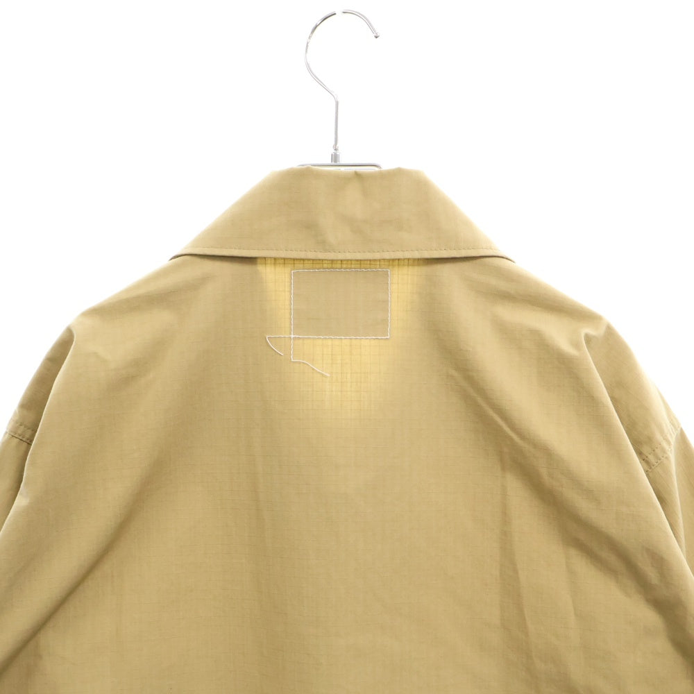 WTAPS(ダブルタップス) 21SS ミル マルチポケット ロングスリーブ 長袖シャツジャケット ベージュ WVDT-SHM01
