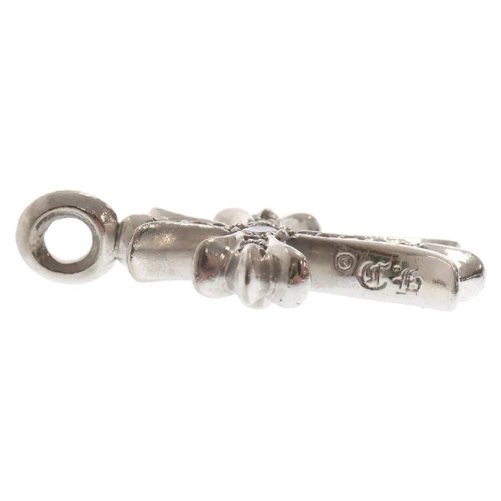 CHROME HEARTS(クロムハーツ) 18KWG TNY CRSF P/DIA タイニーファットクロス PAVEダイヤ ペンダントトップ ホワイトゴールド BCA008