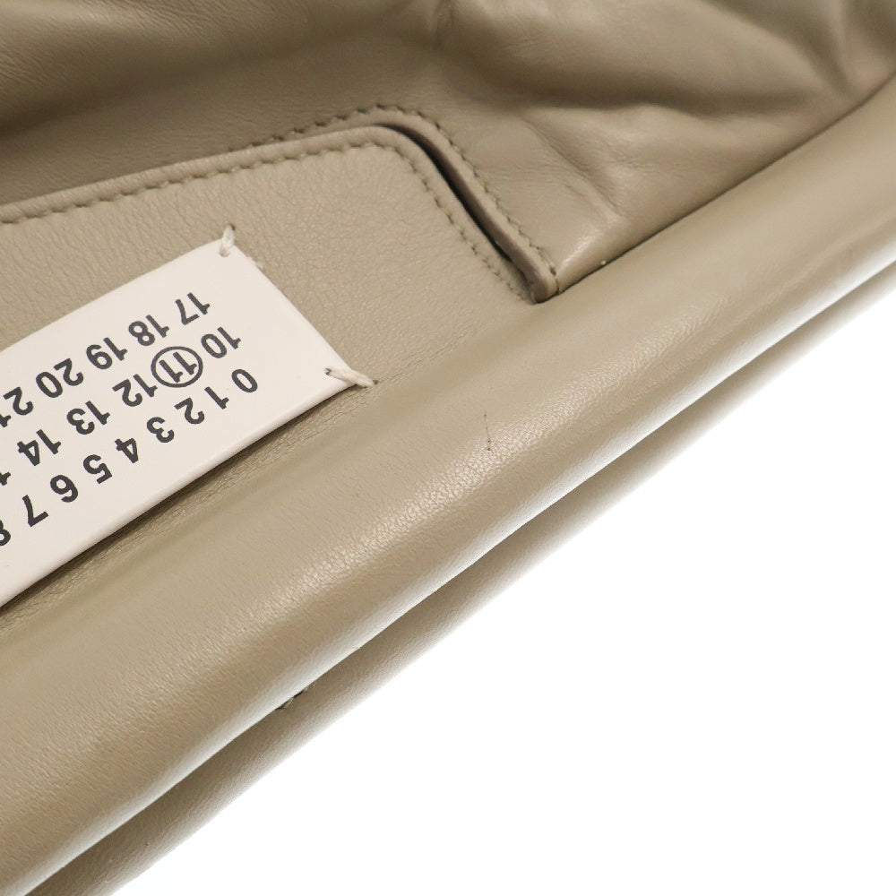 Maison Margiela 11(メゾンマルジェラ11) GLAM SLAM CLASSIQUE グラムスラムクラシック レザー ショルダーバッグ ベージュ S56WG0177