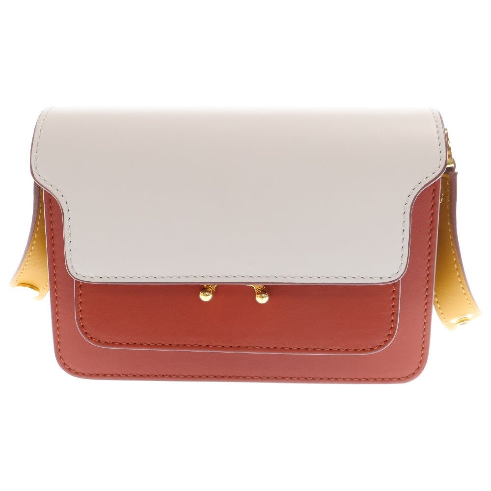 MARNI(マルニ) 19SS TRUNK トランク レザー クロスボディ ショルダーバッグ マルチカラー レディース SBMPS01U29