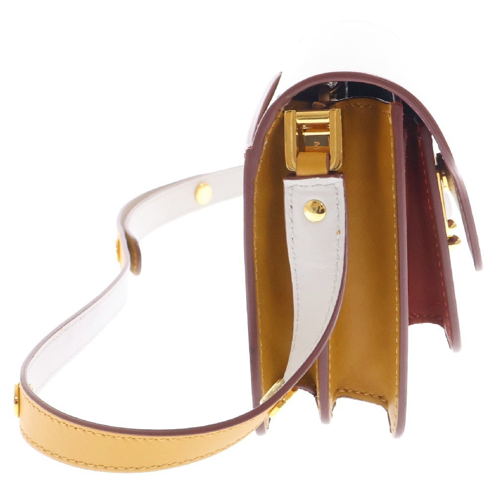 MARNI(マルニ) 19SS TRUNK トランク レザー クロスボディ ショルダーバッグ マルチカラー レディース SBMPS01U29