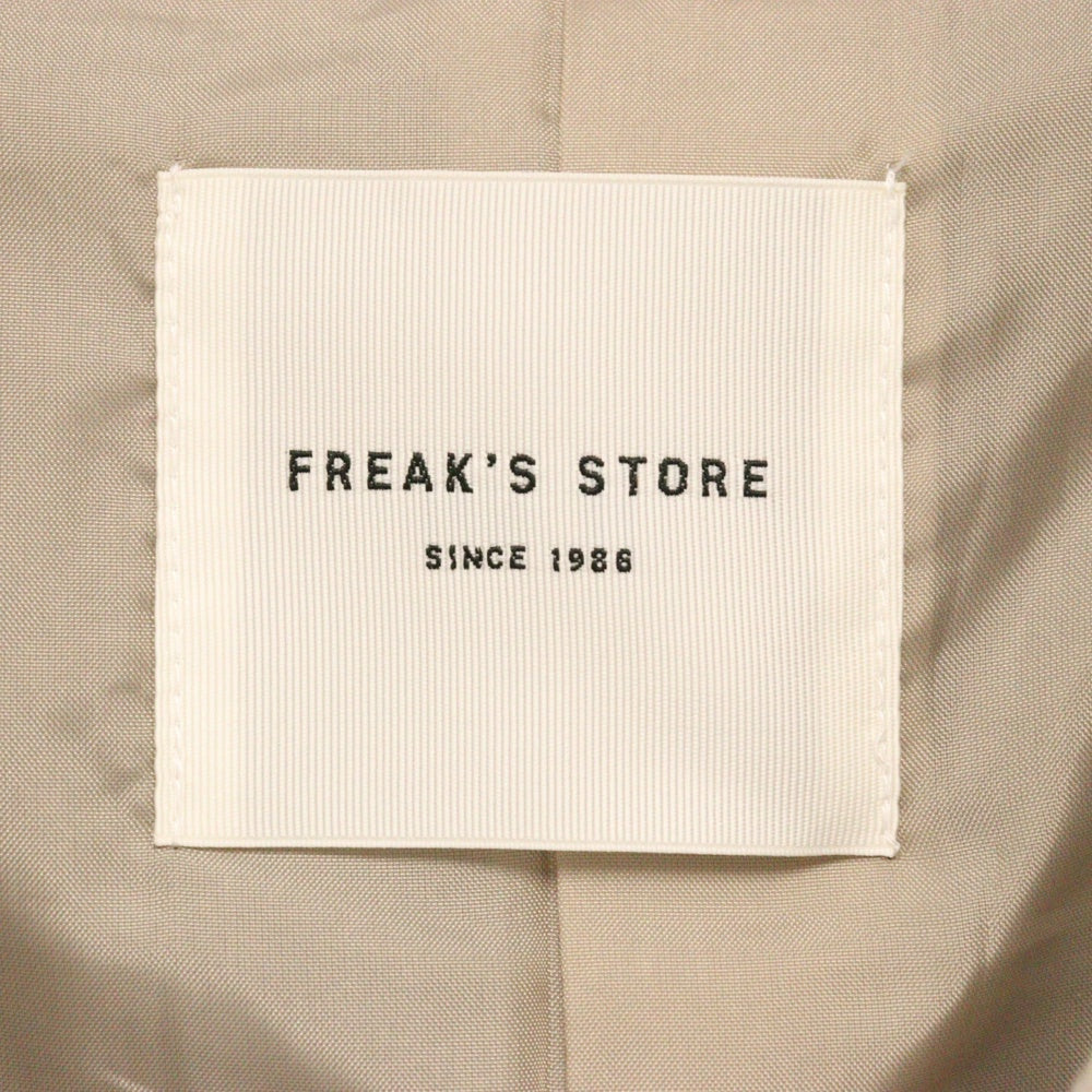 FREAK'S STORE(フリークスストア) 23AW ロング コート ベージュ 233‐3523