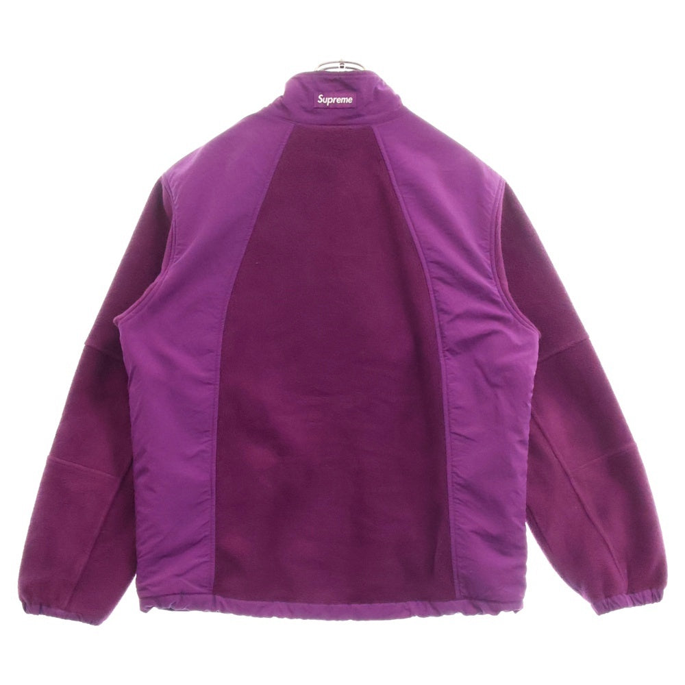 SUPREME(シュプリーム) 18AW Polartec Zip Up Jacket ポーラテック ジップアップ フリースジャケット パープル
