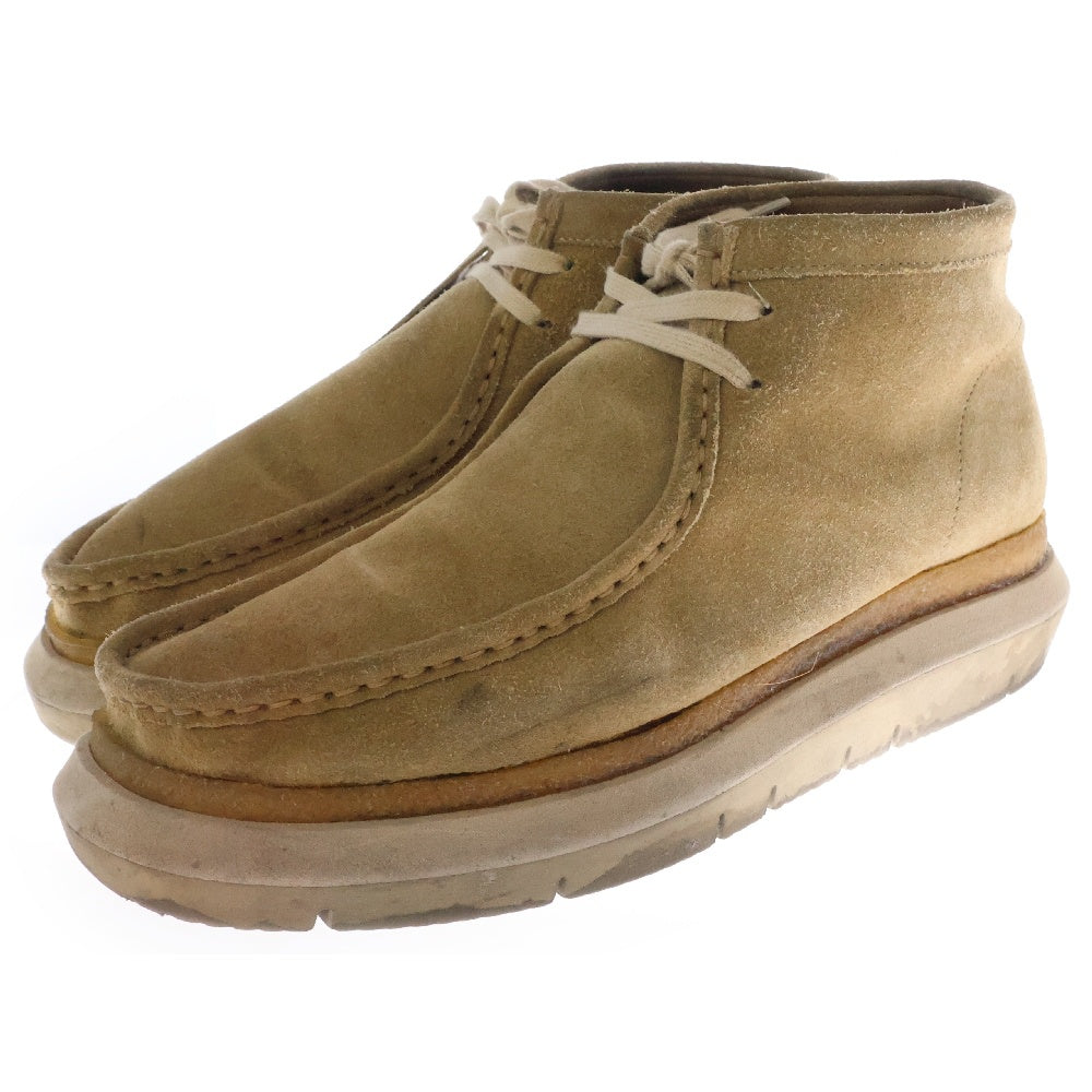 Sacai(サカイ) ×Clarks 23SS Hybrid Wallabee Boot ハイブリット ワラビー レザーブーツ ベージュ 23-03070M