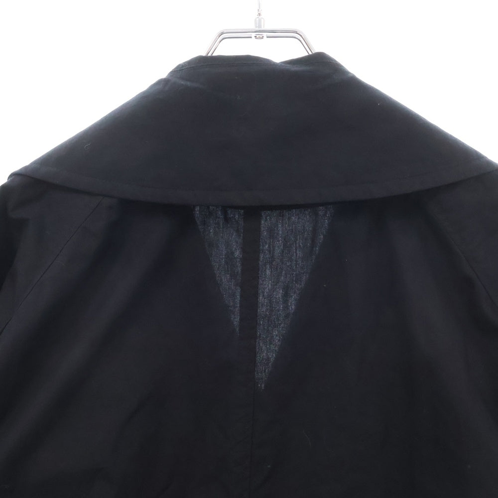 s'yte(サイト) 18SS タイロッケン ロング ライト コート ブラック UW‐C15‐095