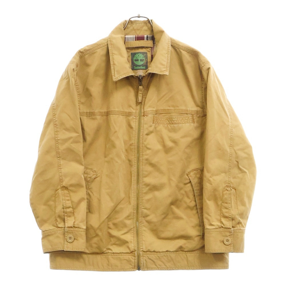 Timberland(ティンバーランド) スイングトップ ジップアップ スポーツジャケット ブラウン 58LM145