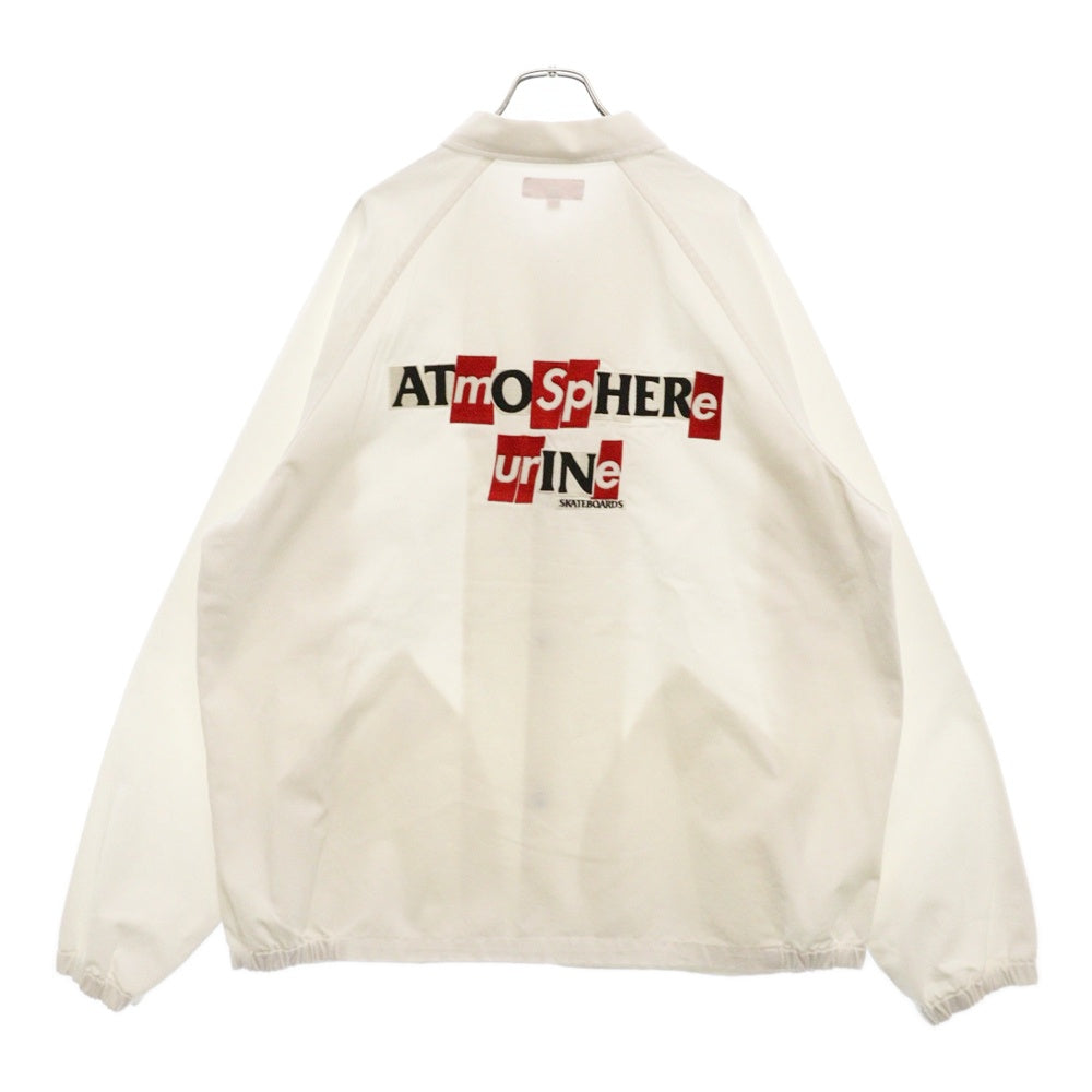 SUPREME(シュプリーム) 20AW × ANTIHERO Snap Front Twill Jacket アンタイヒーロー ロゴワッペン スナップボタン フロントツイル ワークジャケット ホワイト