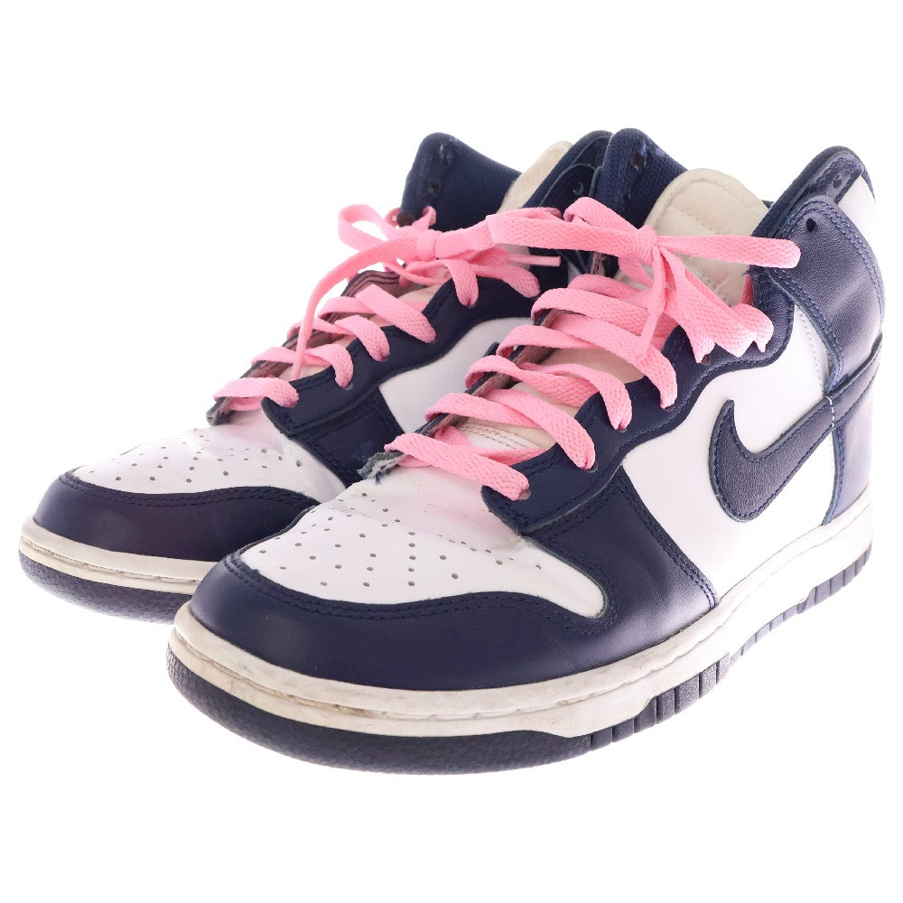 NIKE(ナイキ) DUNK HI RETRO ダンク レトロ ハイカットスニーカー ネイビー/ホワイト US7.5/25.5cm DD1399-104