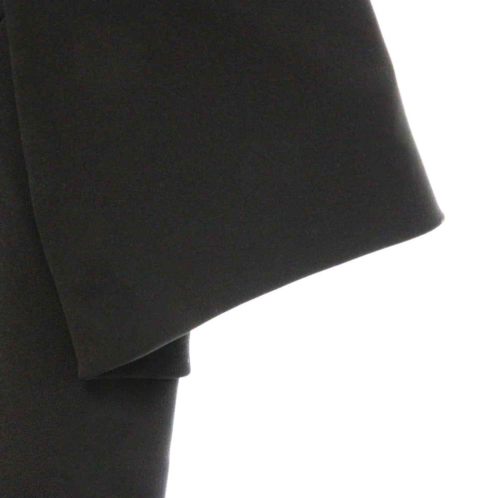 FOXY NEW YORK(フォクシーニューヨーク) リボン付き 半袖ワンピース ドレス レディース ブラック 26231-ATKAZ07