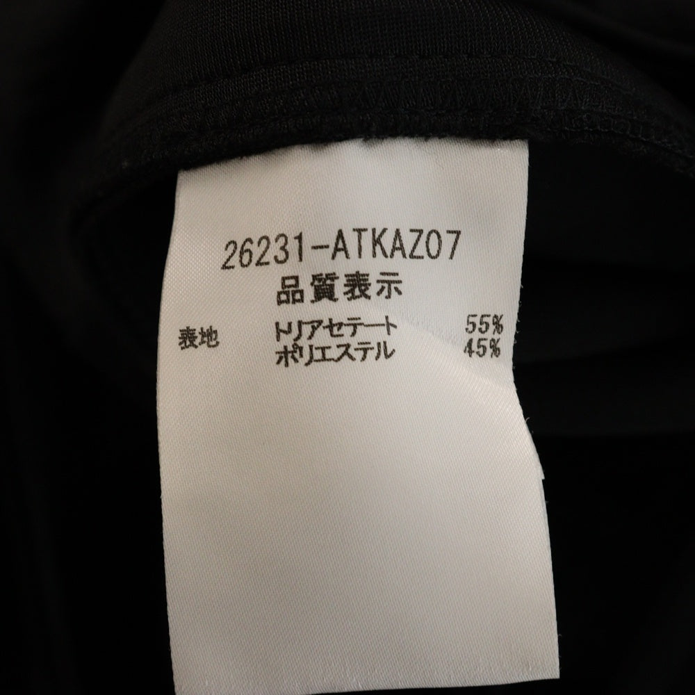 FOXY NEW YORK(フォクシーニューヨーク) リボン付き 半袖ワンピース ドレス レディース ブラック 26231-ATKAZ07