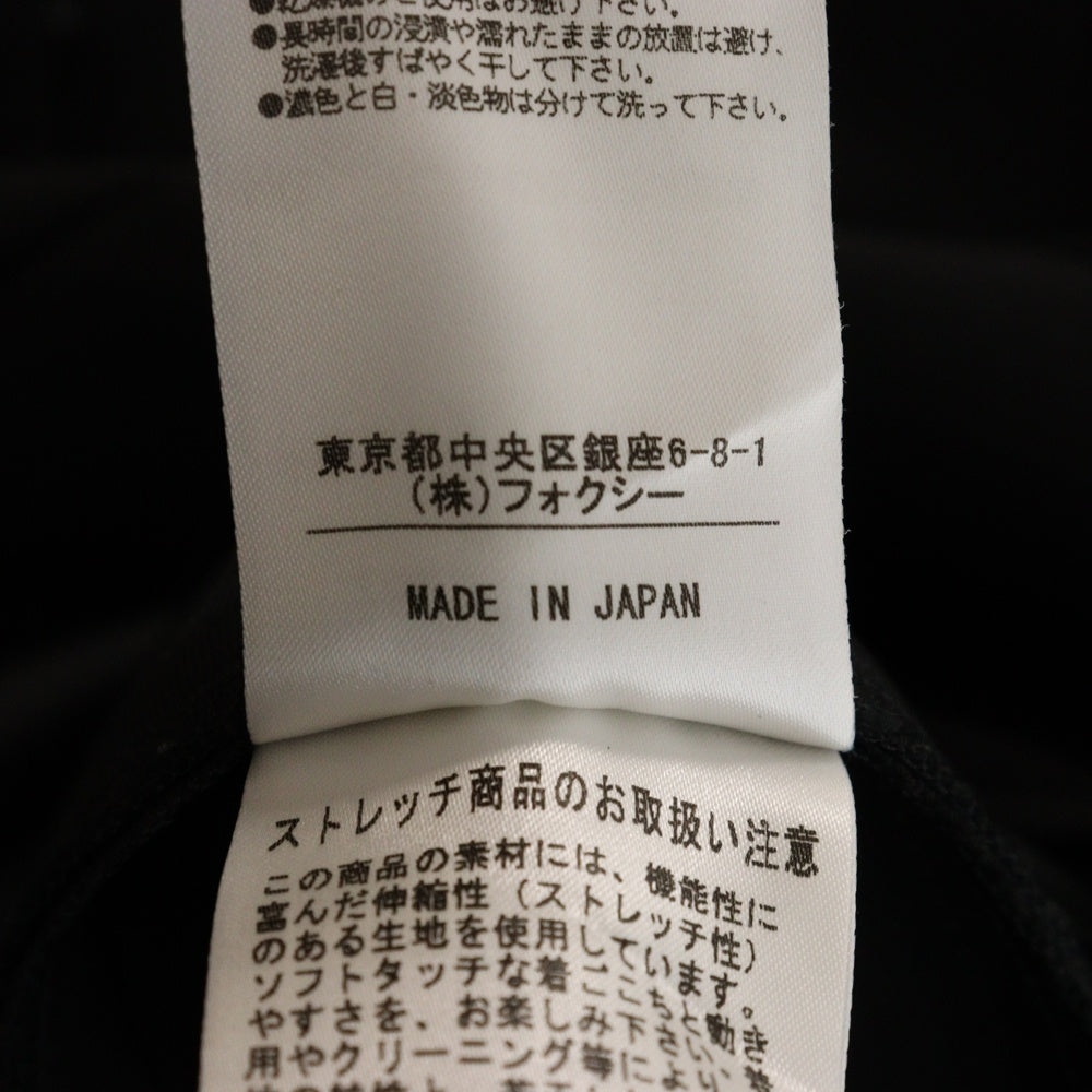 FOXY NEW YORK(フォクシーニューヨーク) リボン付き 半袖ワンピース ドレス レディース ブラック 26231-ATKAZ07