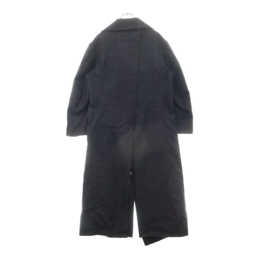 Yohji Yamamoto(ヨウジヤマモト) 95AW ウール テーラード ロングコート レディース ブラック FE-C21-120