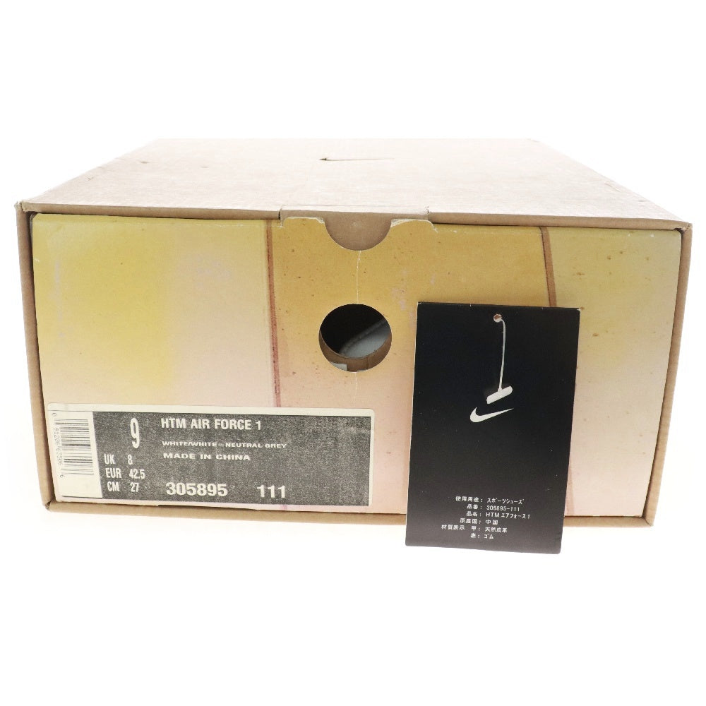 NIKE(ナイキ) 【観賞用 2004年製】 HTM AIR FORCE 1 LOW エアフォース1 HTM2 ローカットスニーカー ホワイト US9/27cm 305895-111