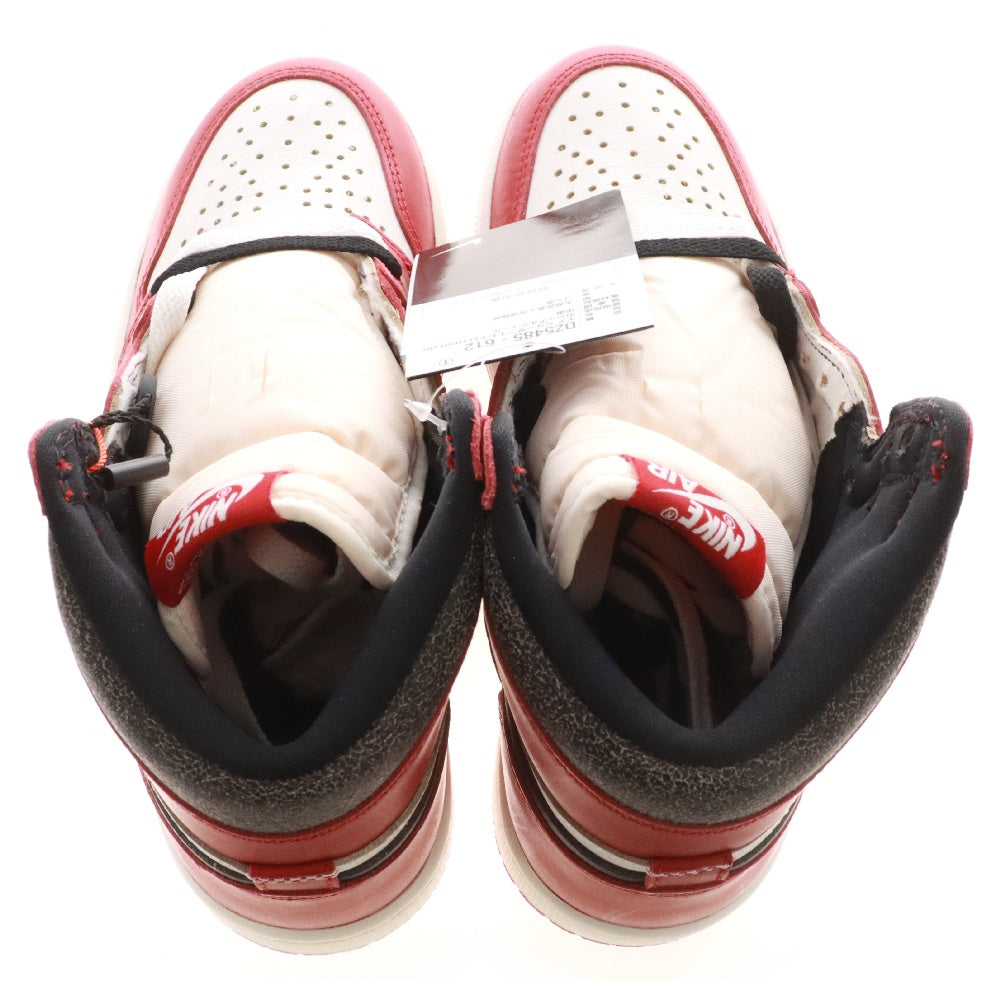 NIKE(ナイキ) AIR JORDAN1 エアジョーダン1 シカゴ ロストアンドファウンド レディース ハイカットスニーカー US5/23.5cm DZ5485-612