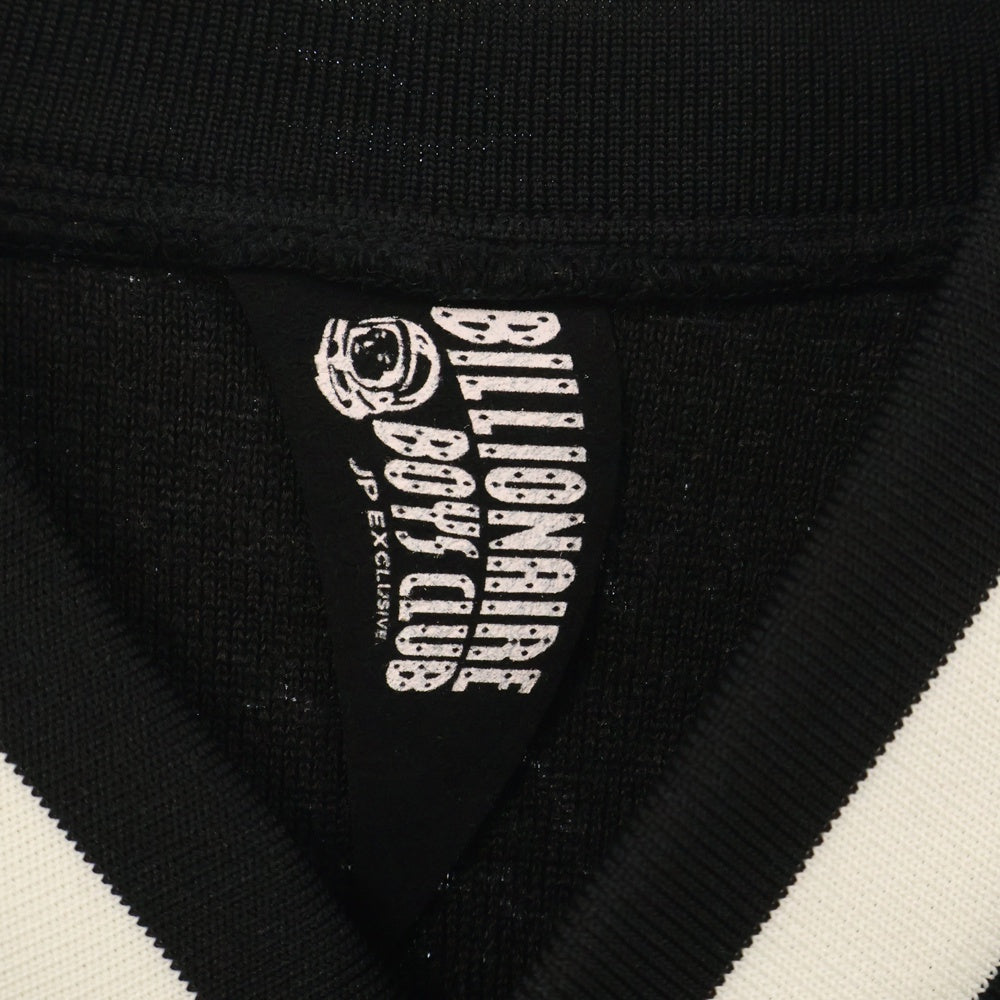 BILLIONAIRE BOYS CLUB(ビリオネアボーイズクラブ) × BiSH BOA VARISITY JACKET ビッシュ ボア バーシティ ジャケット ブラック/ホワイト BBCJP215SX002