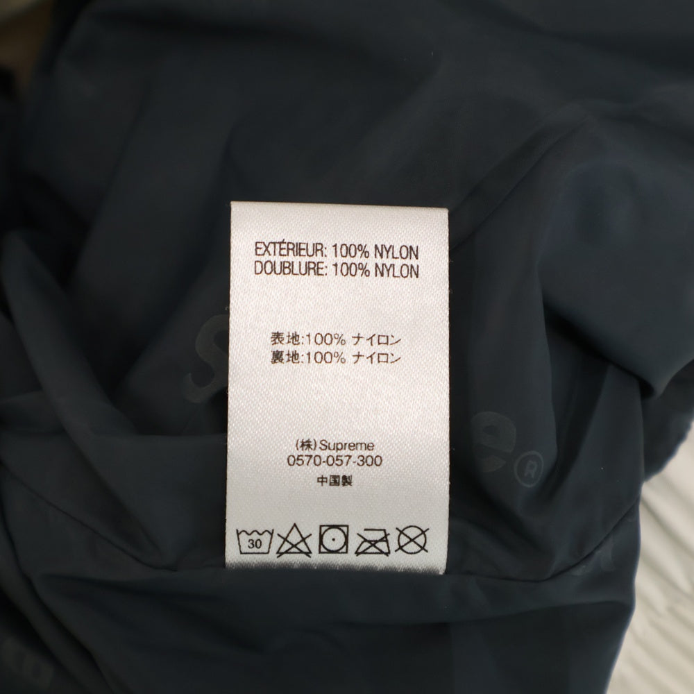 SUPREME(シュプリーム) 18AW GORE-TEX Court Jacket ゴアテックス ジップアップ フーデッド ナイロン マウンテンジャケット ホワイト/レッド