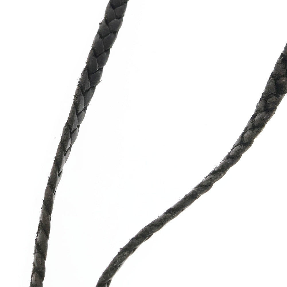 CHROME HEARTS(クロムハーツ) VULCAN CROSS SML バルカンクロス スモール レザーブレイド Wスクロール ペンダントトップ シルバー