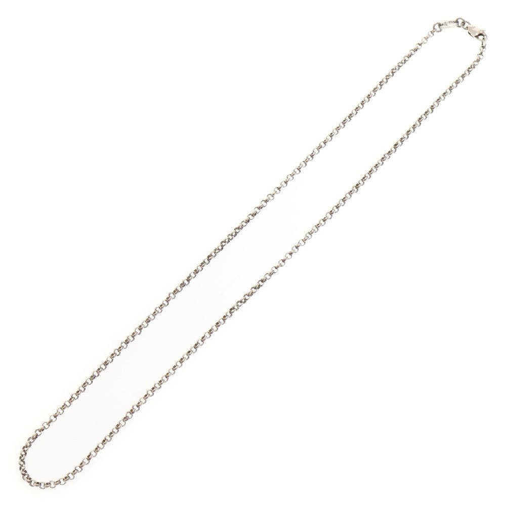 CHROME HEARTS(クロムハーツ) NECKCHAIN R16 ロールチェーンネックレス 16inch シルバー BCA082