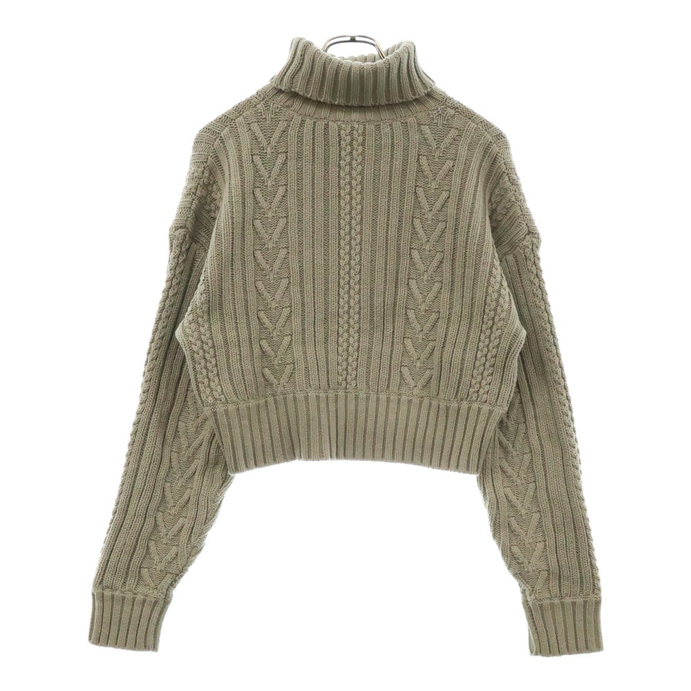 KITH(キス) Corrina Sweater コリーナ ローゲージ タートルネックニット セーター レディース ベージュ 22-080-061-0003-4-0
