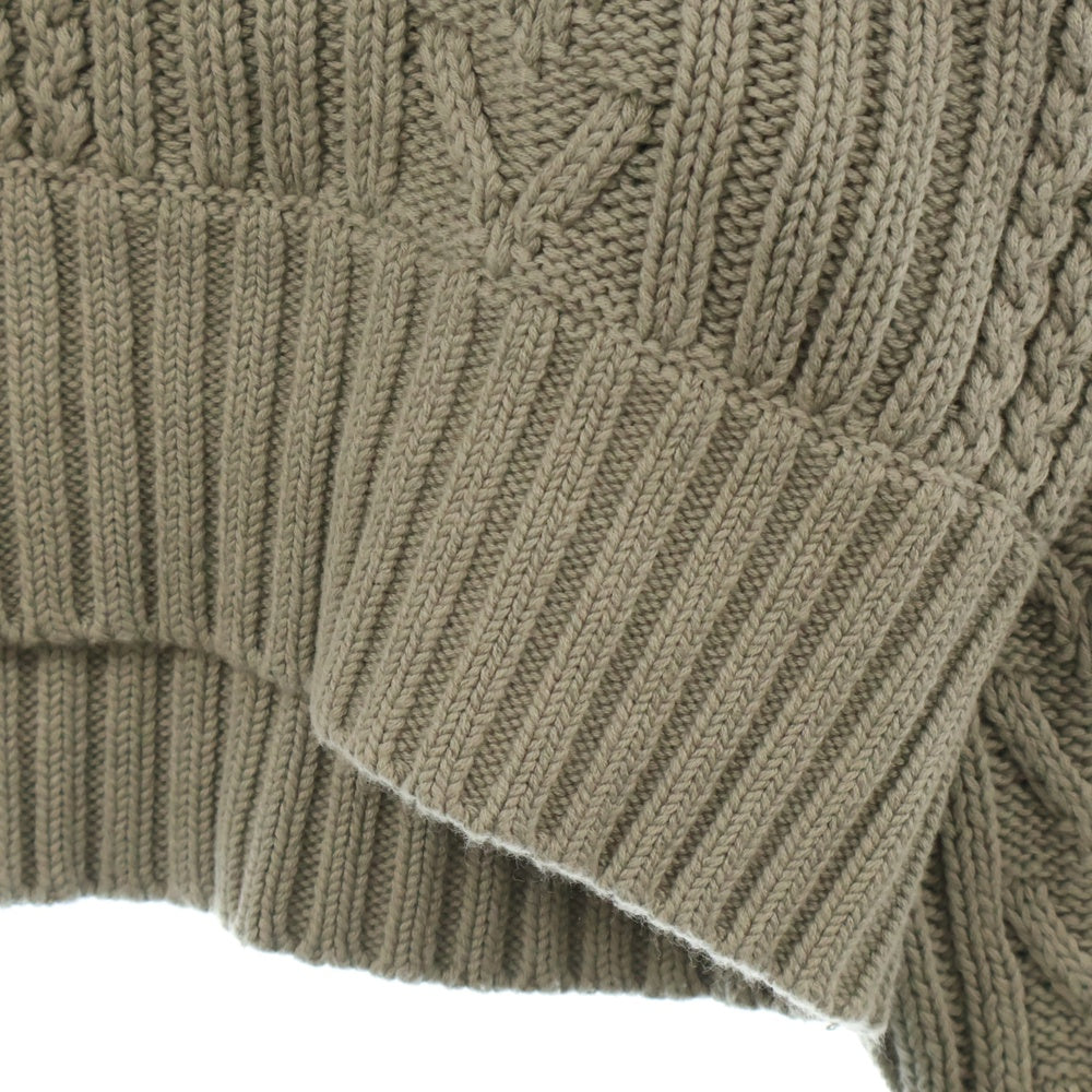 KITH(キス) Corrina Sweater コリーナ ローゲージ タートルネックニット セーター レディース ベージュ 22-080-061-0003-4-0
