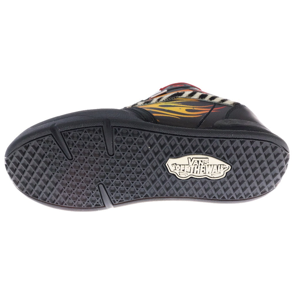 VANS(ヴァンズ) × GALLERY DEPT. Rowley XLT LX Flames ギャラリーデプト ローリー フレーム ローカットスニーカー ブラック US11.5/29.5cm VN000E21FLM