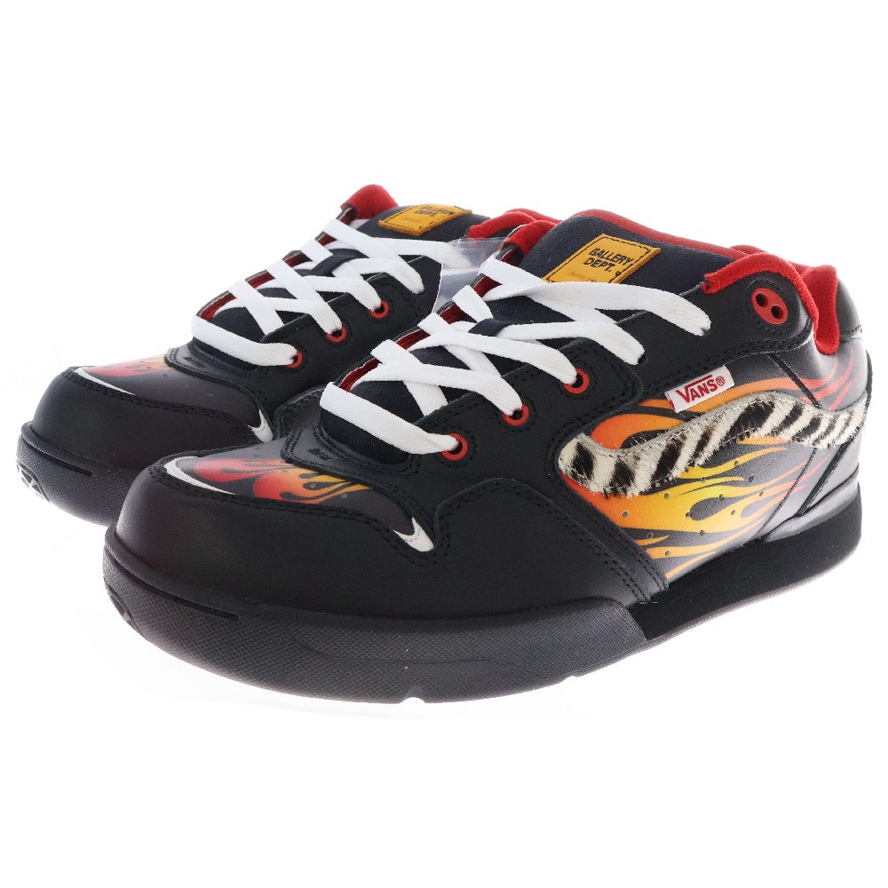 VANS(ヴァンズ) × GALLERY DEPT. Rowley XLT LX Flames ギャラリーデプト ローリー フレーム ローカットスニーカー ブラック US11.5/29.5cm VN000E21FLM