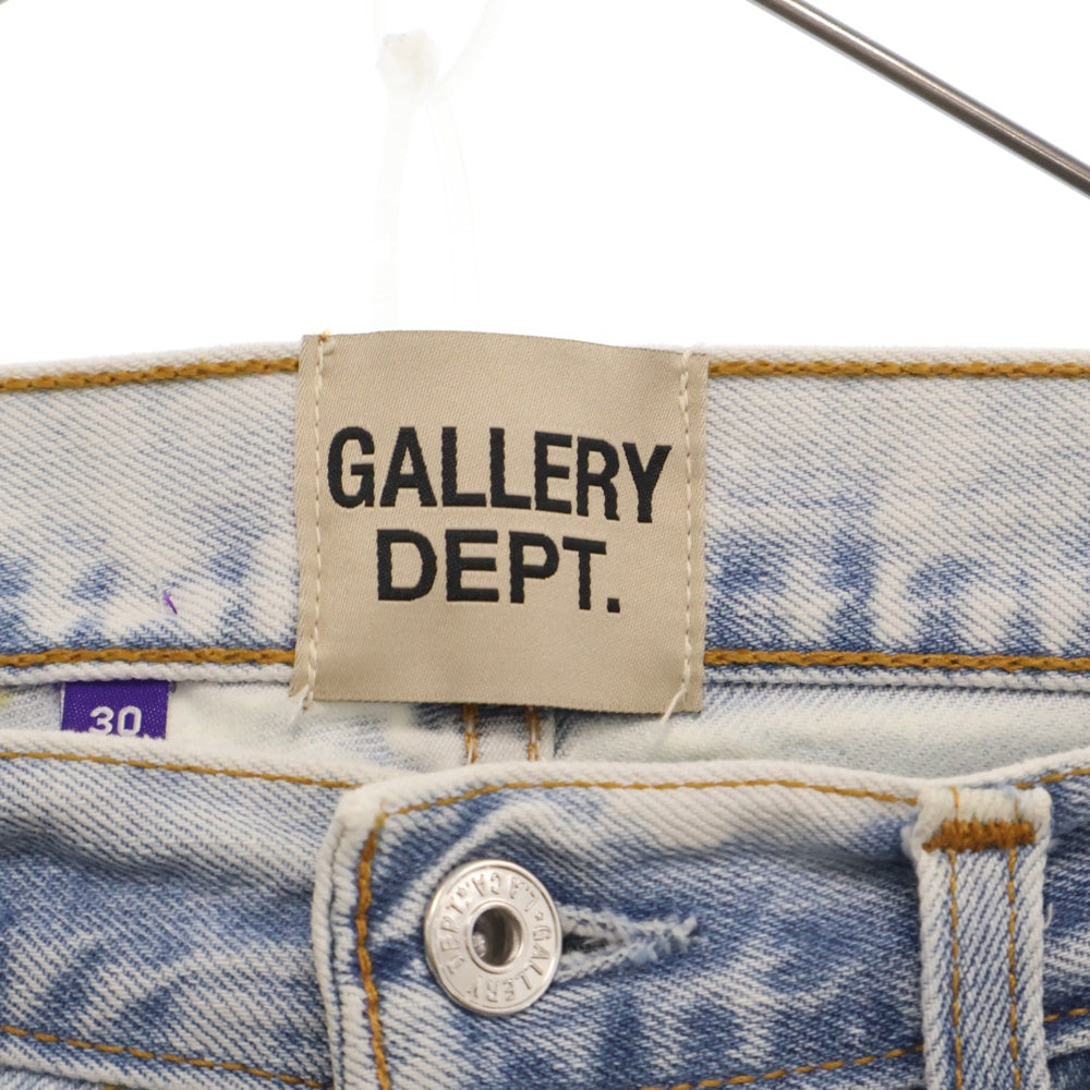 GALLERY DEPT.(ギャラリーデプト) 22AW Weapon World 5001 ウェポンワールド ボタンフライ ジップデザイン デニムパンツ インディゴ 5001-WW80