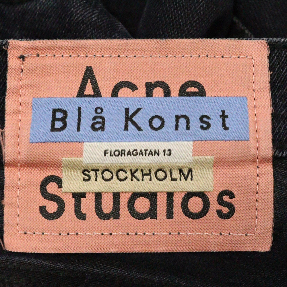 ACNE STUDIOS Bla Konst(アクネストゥディオズ ブロコンスト) MAX ストレッチデニムパンツ ブルーブラック 30O183-102