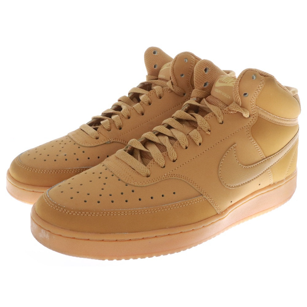 NIKE(ナイキ) COURT VISION MID コートビジョン ミッドカットスニーカー ブラウン US10/28cm CD5466-200