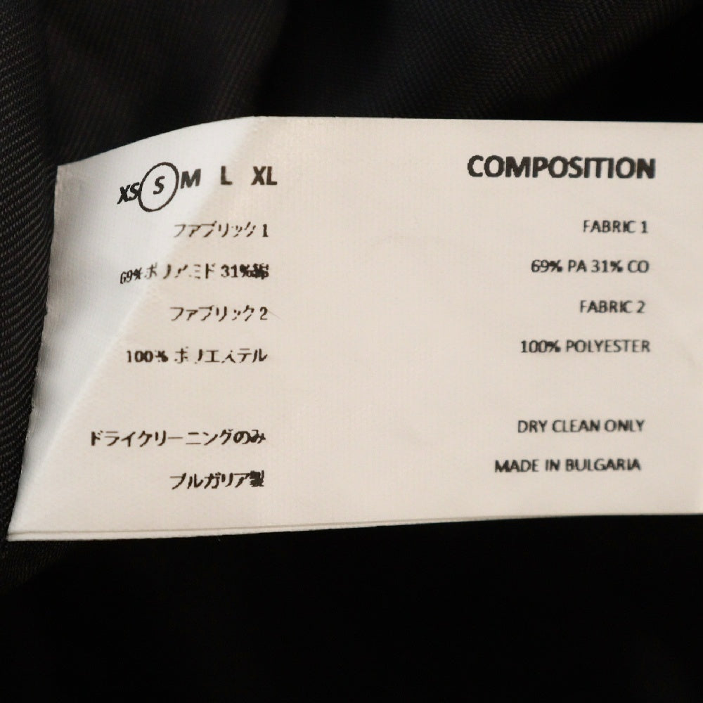 KIKO KOSTADINOV(キココスタディノフ) 19SS KUTCH PARKA クッチパーカー 刺繍デザイン ジップアップジャケット ブラック/ホワイト 00062019