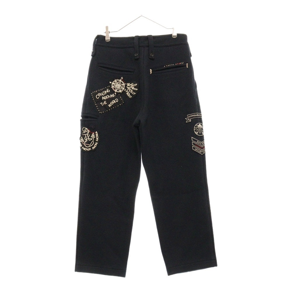 Porter Classic(ポータークラシック) MELTON PANTS - NAVY HOBO CUSTOM EXCLUSIVE 金沢2周年限定 メルトンパンツ ネイビー