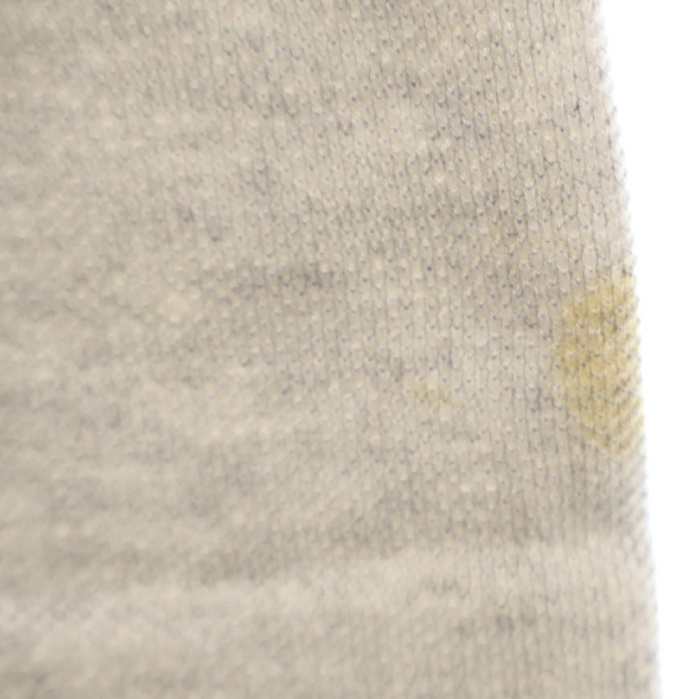 UNIVERSAL PRODUCTS(ユニバーサルプロダクツ) PIQUET TERRY L/S POLO SHIRT ピケテリー ロングスリーブポロシャツ グレー 221-60102