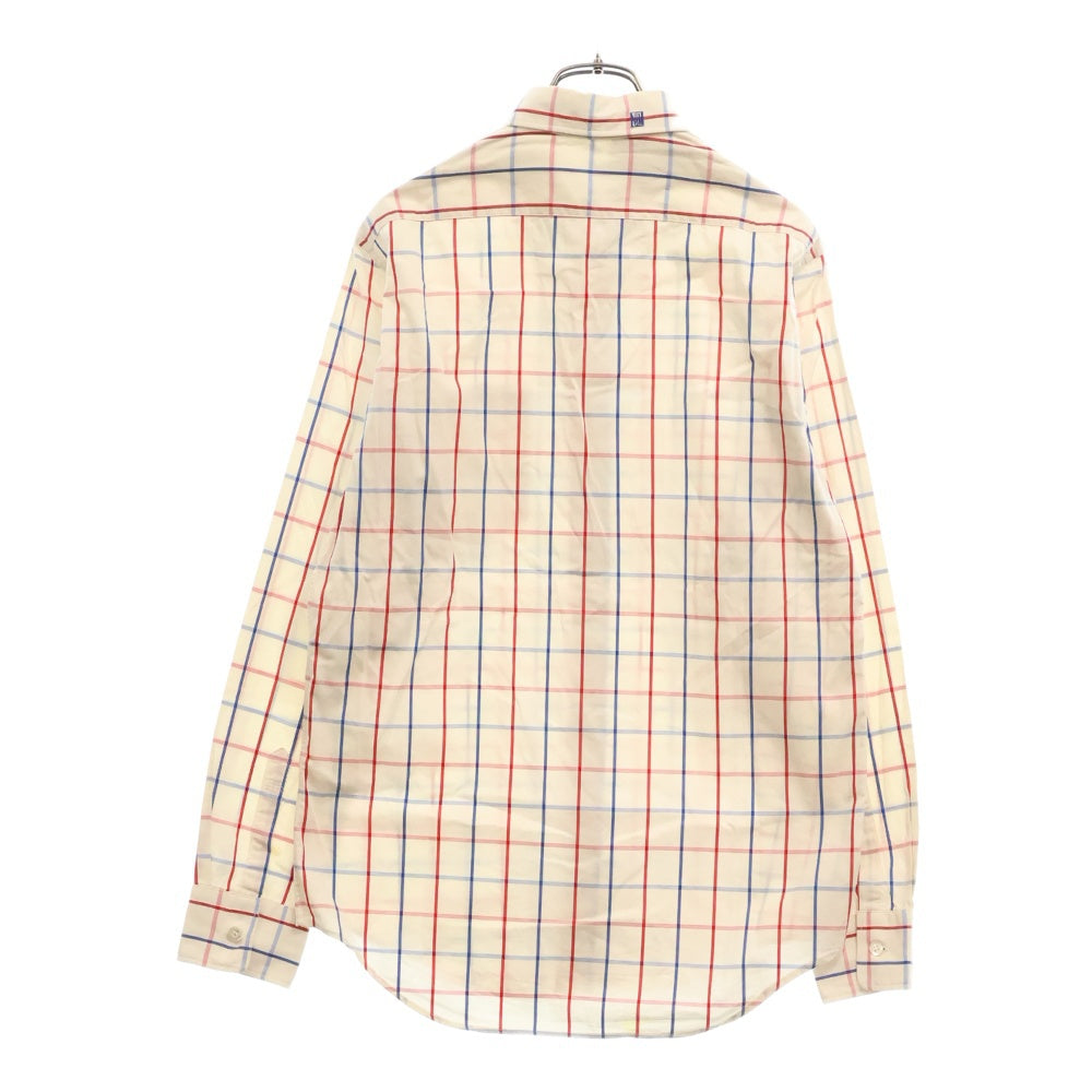 N.HOOLYWOOD(エヌハリウッド) 23SS コンパイルライン ボタンダウン チェックシャツ ホワイト 231-SH05