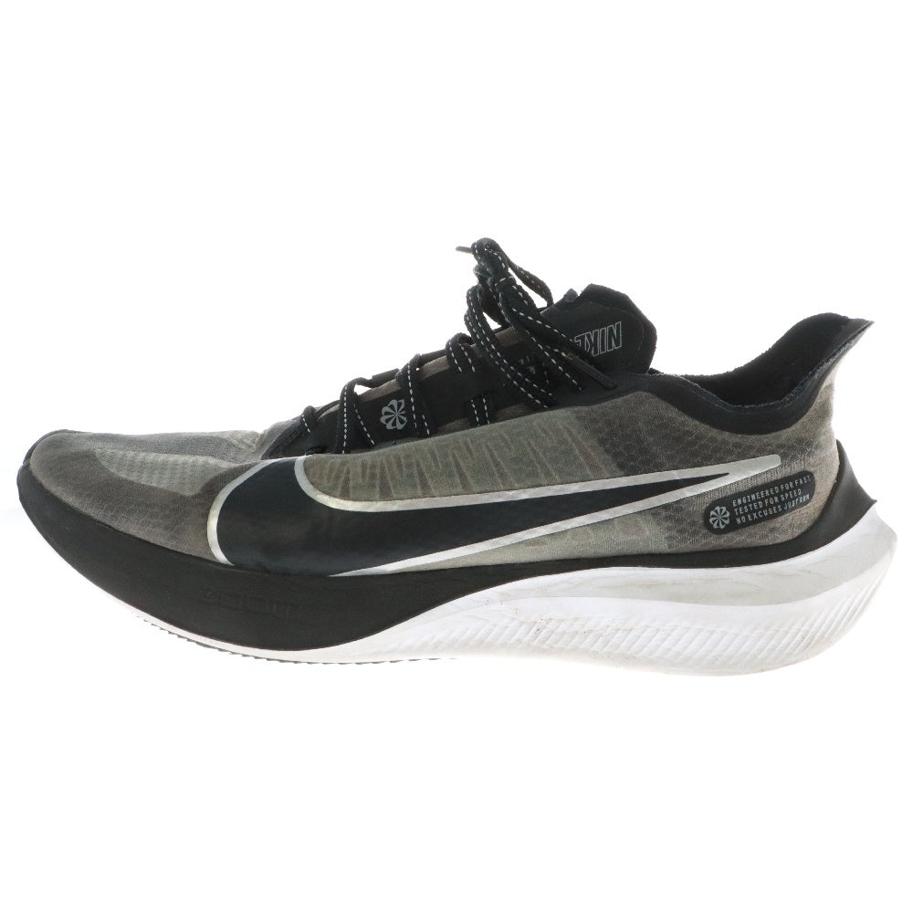 NIKE(ナイキ) ZOOM GRAVITY ズームグラビティ レースアップローカットスニーカー ブラック US10/28cm BQ3202-001