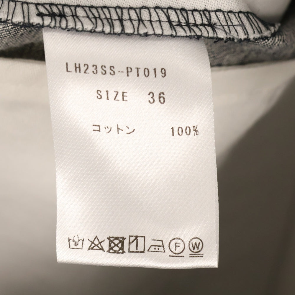 LOHEN(ローヘン) 23SS ランダムタック ハイウエスト デニムパンツ インディゴ レディース LH23SS-PT019