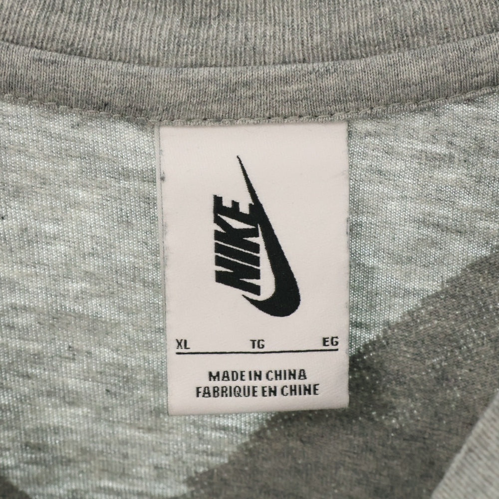 NIKE(ナイキ) 18AW ×OFF-WHITE NRG A6 TEE オフホワイト 両面プリント クルーネック 半袖Tシャツ カットソー グレー BQ0827-063