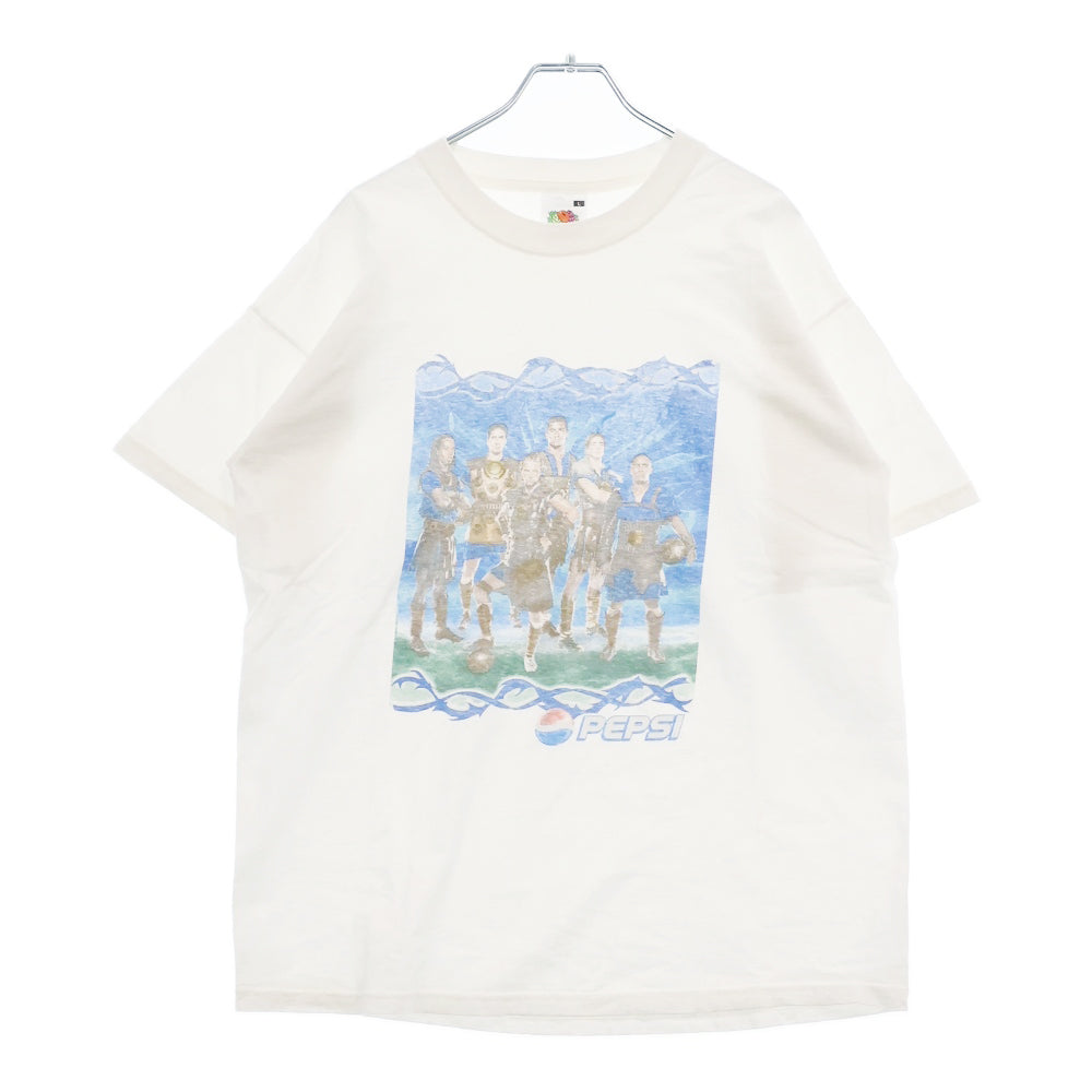 VINTAGE(ヴィンテージ) PEPSI FOOTBALL WARRIORS S/S TEE ペプシ フットボールウォリアーズ プリントTシャツ 半袖カットソー ホワイト